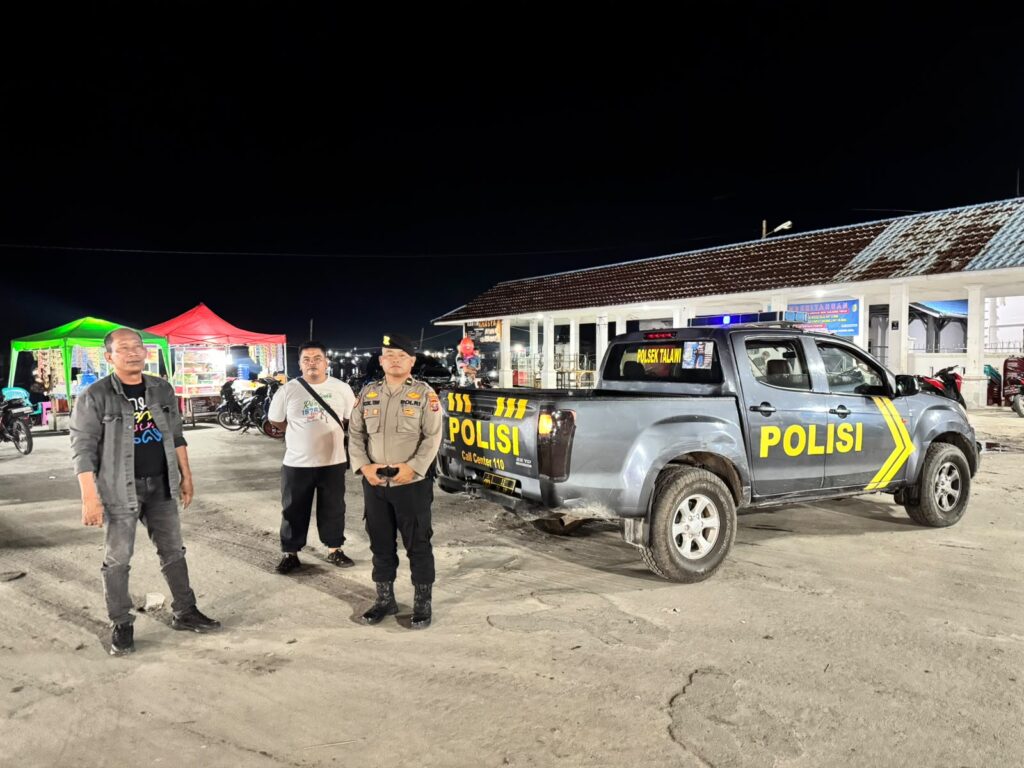 Polsek Talawi Gelar Patroli Malam, Antisipasi Gangguan Kamtibmas Dan Berikan Rasa Aman Bagi Masyarakat