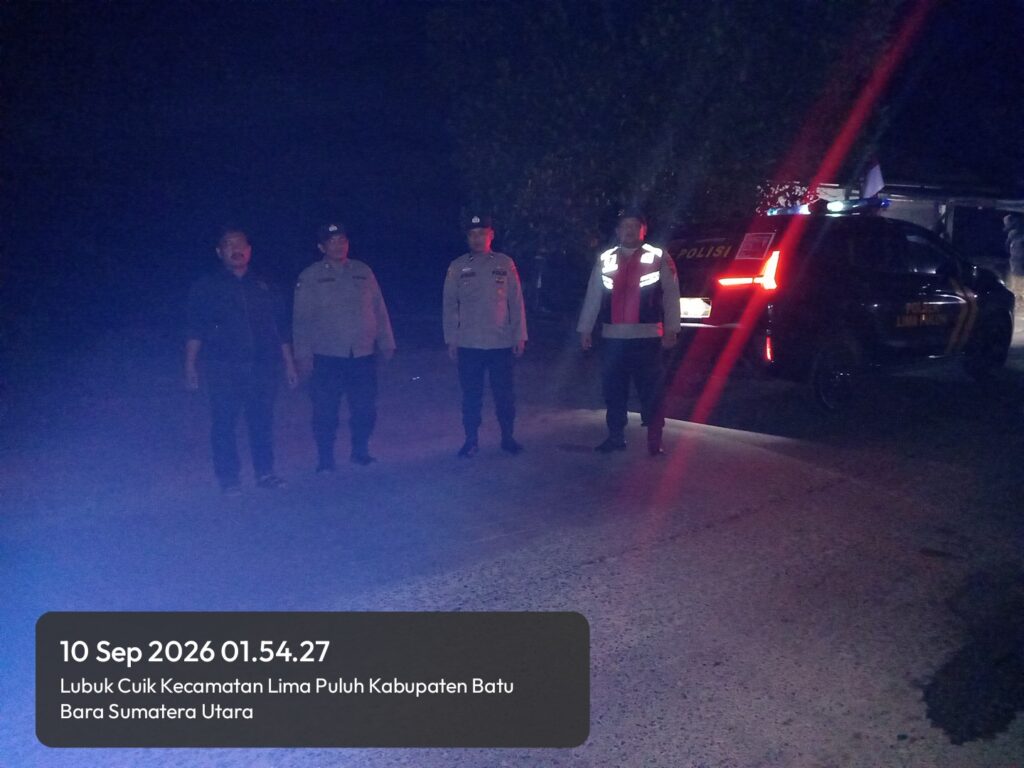 Polres Batu Bara Tanggapi Cepat Laporan 110: Potensi Balap Liar di Lubuk Cuik Langsung Direspons, Situasi Kembali Kondusif   