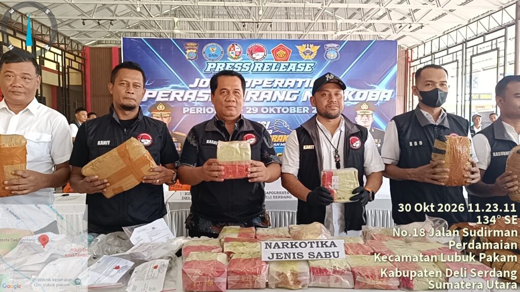Komitmen tanpa kompromi dalam memberantas peredaran gelap narkotika! 